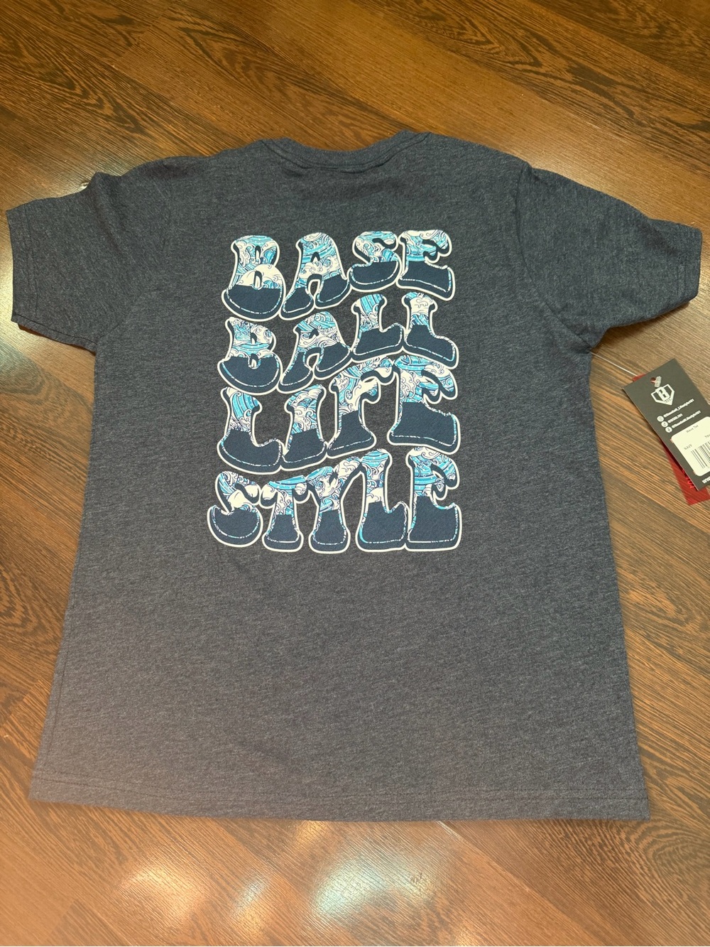 Lifestyle101 Boys' Charcoal Heather Graphic Short-Sleeve Tee - Charcoal - Picture 3 of 7
